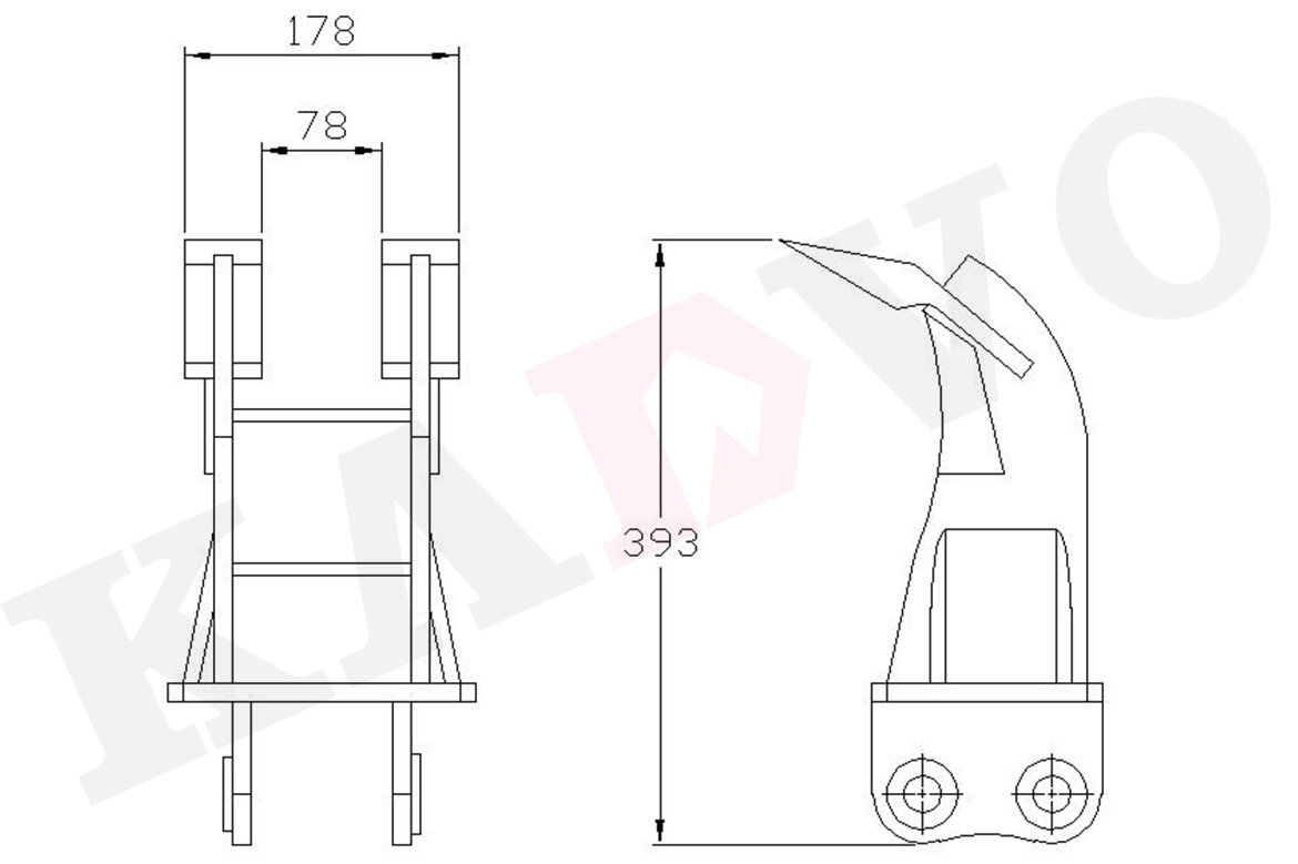 雙鉤松土器尺寸 雙鉤松土器尺寸