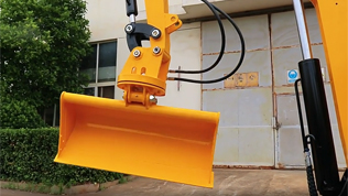 小挖機360度旋轉挖斗