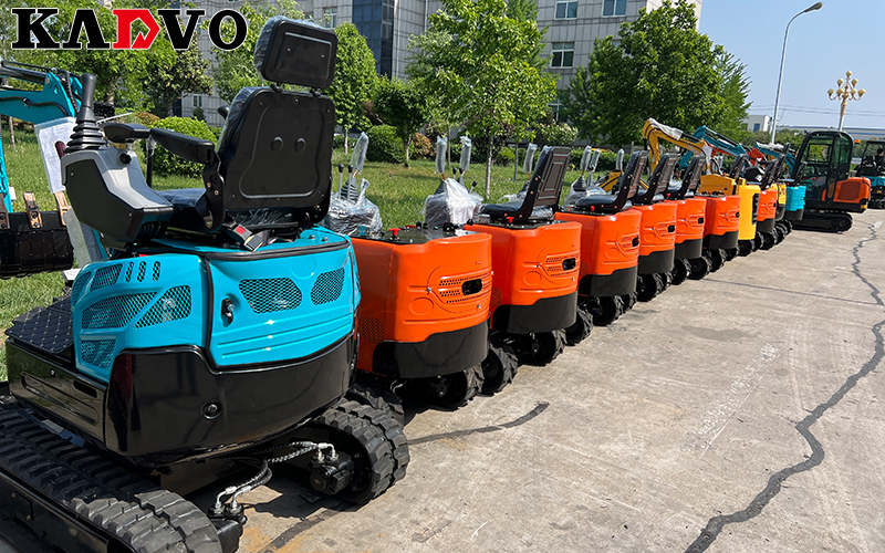 凱迪沃挖掘機走俏海外-出口到澳大利亞