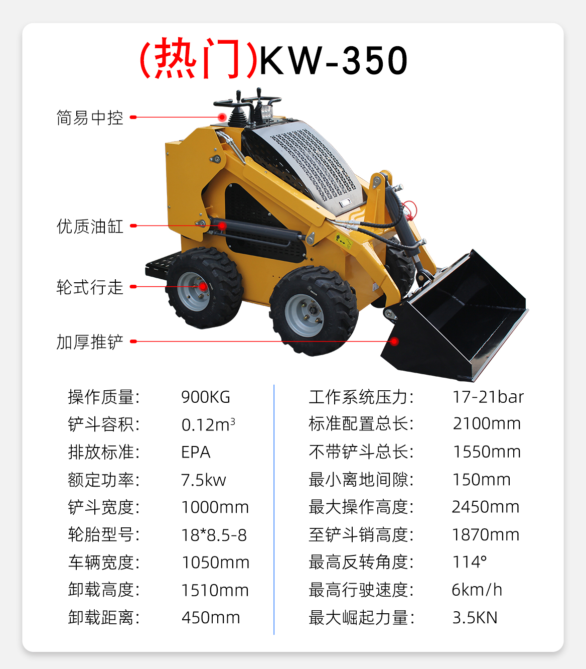 輪式滑移裝載機(jī)