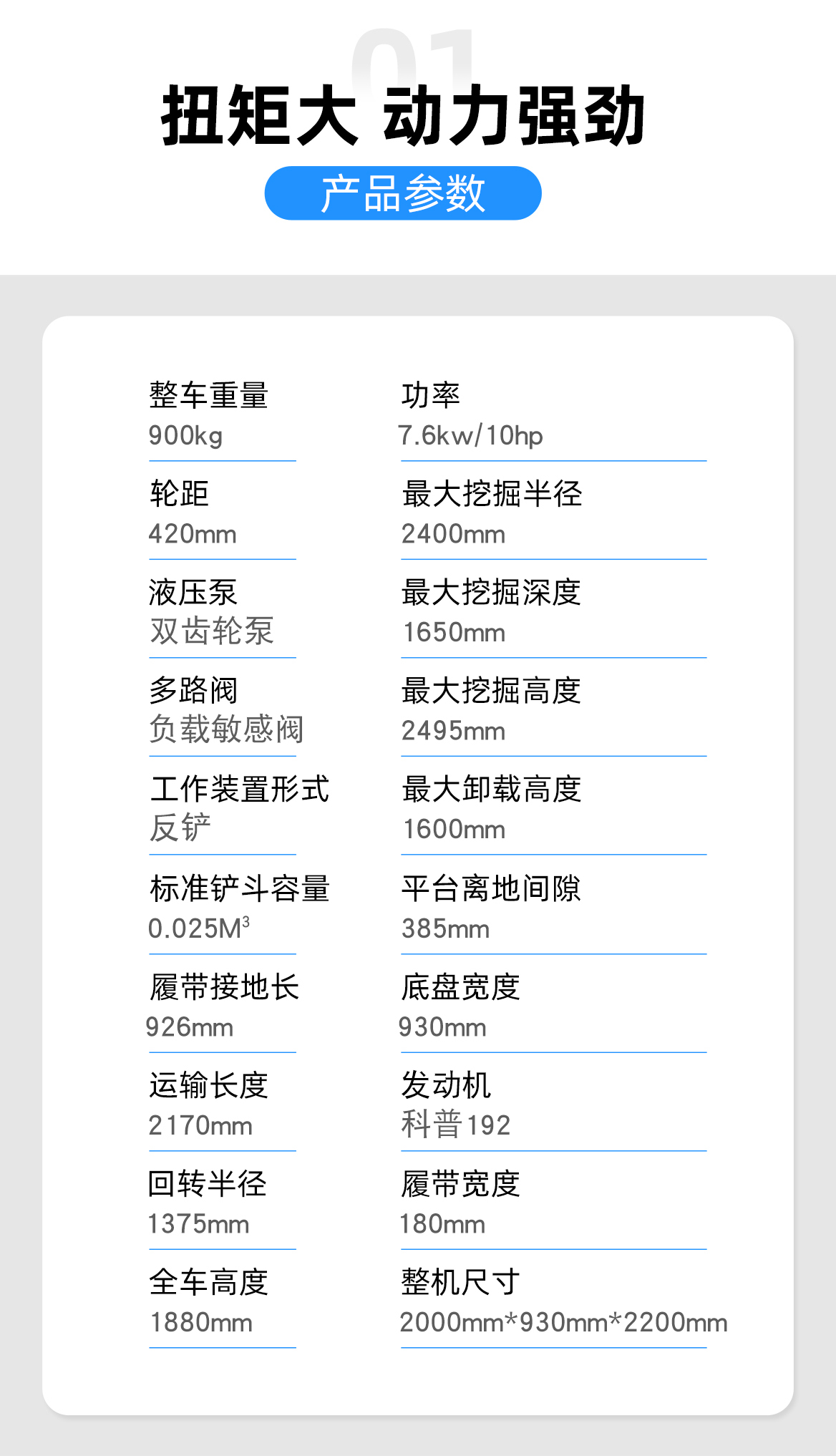 小型挖掘機-KV12Plus